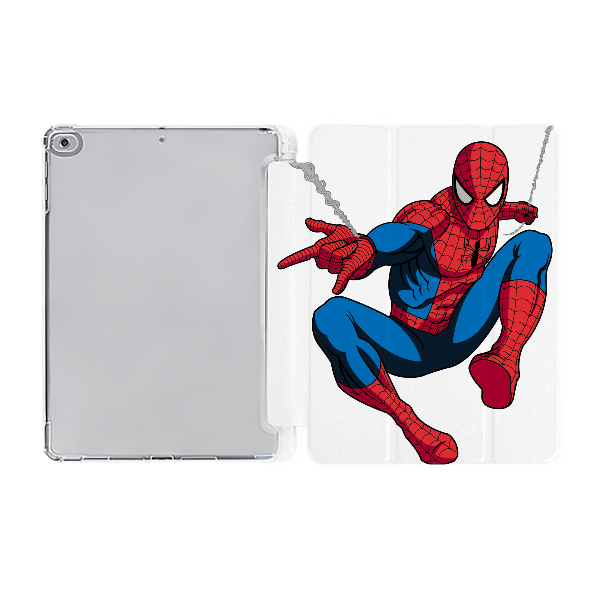 （画像用） アベンジャーズ The Avengers IPad ケース ペン収納付き 三つ折りスタンド PUレザー×シリコン 対応機種9.5/10.5/10.9インチ